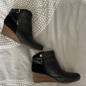 Black Wedge booties